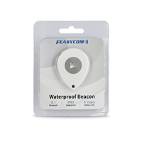 Balise BLE programmable, étanche IP67, Bluetooth 5.1 basse consommation, pour le suivi des actifs et la localisation, compatible iBeacon et Eddystone, longue autonomie de la batterie