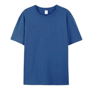 เสื้อยืดผู้ชายไซส์ใหญ่ ผ้าฝ้าย 100% เนื้อหนา ทรงหลวม แขนสั้น คอกลม สไตล์ลำลอง สตรีทแวร์ - Product Image 2