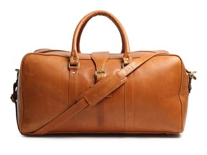 Sac de voyage de luxe décontracté pour homme en cuir véritable beige, avec fermeture éclair en polyester, résistant à l'eau, écologique, grande capacité - Product Image 3
