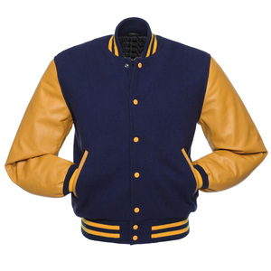 Chaquetas Varsity con Parches de Chenilla Personalizadas al por Mayor para Jóvenes y Mujeres, Chaqueta Bomber de Tallas Grandes con Decoración Bordada - Product Image 2