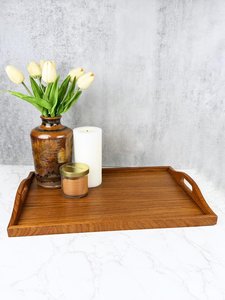 Bandeja Otomana de Madera para Decoración de Sala de Estar - Product Image 4