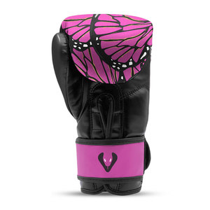 ถุงมือชกมวยหนังแท้ Venomous Butterfly Pro Design คุณภาพระดับมืออาชีพ ปิดด้วยเวลโคร พร้อมที่รัดข้อมือ ประสิทธิภาพสูง - Product Image 3