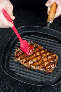 Pinceau de cuisine en silicone monobloc, résistant à la chaleur, compatible lave-vaisselle, sans BPA, pour pâtisserie, barbecue et cuisson, vente en gros - Product Image 3