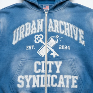 Conjunto de Sudadera con Capucha y Pantalones Cortos de Alta Calidad con Logotipo Personalizado, Estilo Urbano, Impresión en Serigrafía, 100% Algodón - Product Image 6