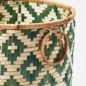 Cesto de Ropa de Bambú Tejido al por Mayor, Cesto de Ropa Natural Hecho a Mano para Hotel y Hogar - Product Image 2