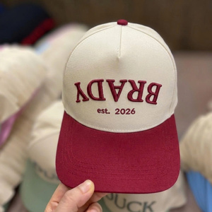 Gorra de Béisbol Estructurada con Logotipo Personalizado, Bordado 3D, Tela de Algodón, 5 Paneles, Visera Curva, Venta al por Mayor, para Bodas, Fiestas, Hombres y Mujeres - Product Image 1