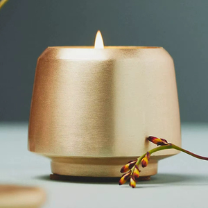 Vintage Brass Candle Vessels <b>Decorative</b> Candle Container For Wedding <b>Table</b> Centerpiece Interior <b>Decoration</b> - Product Image 1