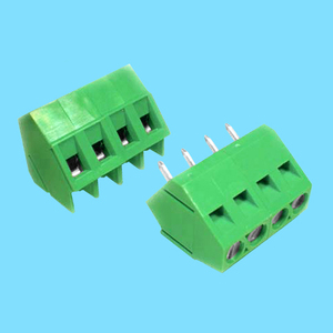 Bloque de terminales TBH051-A15-xx de 5.08 mm, conectores inclinados - Product Image 1