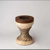 Brûleur d'encens religieux Mubkhar, nouveau design, très populaire, porte-encens Bakhoor, brûleur d'encens en bois et métal à bas prix