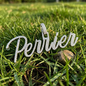 Pendentif personnalisé en argent 925 avec initiale en lettres cursive sertie de diamants de laboratoire, bijoux fins, colliers, breloques pour cadeau personnalisé - Product Image 1