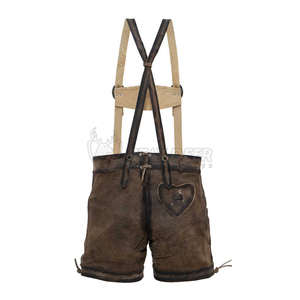 Shorts Tradicionales Alemanes de Lederhosen para Mujer, para la Celebración del Festival de la Cerveza - Product Image 3