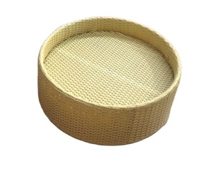 Large Round Rattan Floating <b>Breakfast</b> <b>Tray</b> For Poolside Romantic Setup In Bali Style Hotel Spa Or Resort - Product Image 3