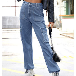 Producto de Moda en Tendencia: Ropa Deportiva para Mujer, Pantalones Cargo Modernos con Múltiples Bolsillos, Jeans Cargo para Mujer - Product Image 5