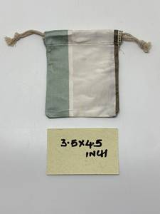 ถุงผ้าแคนวาสแบบรูรูร้อยเชือก เป็นมิตรกับสิ่งแวดล้อม บรรจุภัณฑ์แบบ Zero Waste พร้อมโลโก้สีตามสั่ง สำหรับใส่ของขวัญเครื่องประดับ ใช้กลางแจ้งได้ - Product Image 5