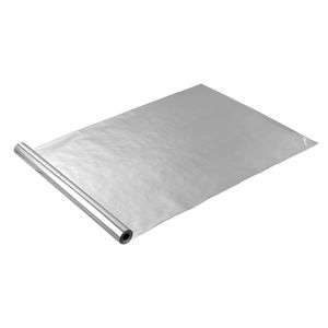 Barriera Radiante in Alluminio a Doppia Faccia, Tessuto Intrecciato 0,15mm 48 X 250 ft, Rotolo Isolante Perforato per Tetto a Doppia Riflettività - Product Image 1