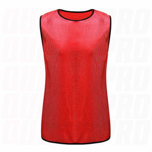 Chalecos de entrenamiento de fútbol duraderos, de secado rápido, transpirables, de malla, ligeros, para entrenamiento y práctica. - Product Image 2