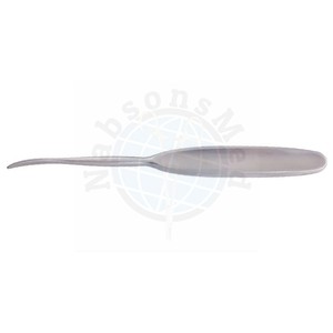 Elevador periostal NABSONS MED Cushing con extremo curvo personalizado, instrumento manual de acero inoxidable para cirugía ósea ortopédica, CE - Product Image 4