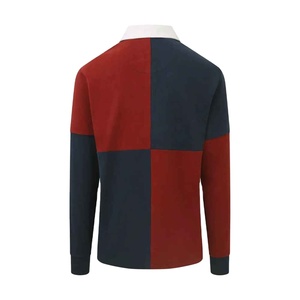 Camiseta de Rugby de Manga Larga con Cuello a Rayas, Diseño Personalizado, Flexible, Antiencogimiento, para Adultos, de Alta Definición - Product Image 6