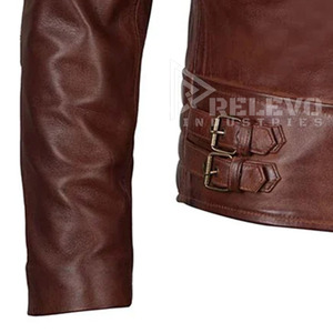 Chaquetas de Cuero Premium al por Mayor, Chaquetas Clásicas con Botones para Hombre, Diseño Clásico, Chaqueta de Alta Calidad para Hombre - Product Image 6