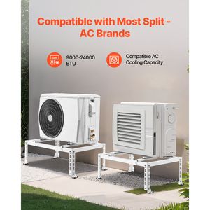 Mini Split sin Ductos, Aire Acondicionado de 9000-24000 BTU, Soporte Ajustable Antivibración, Bomba de Calor, Servicio 24 Horas, 1 Año de Garantía - Product Image 6