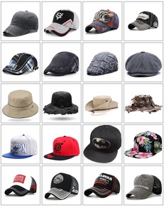 Casquette de baseball unisexe décontractée en toile multi-panneaux avec broderie personnalisée de logo de haute qualité, œillets et boucle métallique, 100 % coton - Product Image 3