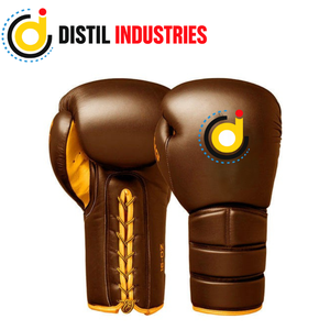 Guantes de Boxeo de Cuero Negro Premium, Impermeables, con Correa Ajustable |   Entrenamiento de Artes Marciales |   Gimnasio de Boxeo, Muay Thai y MMA - Product Image 4