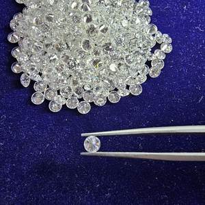 Diamantes Pulidos HPHT de Laboratorio, Corte Excelente, 0.075ct 0.080ct, DEF VVS VS, Melees R&K GEMS para Fabricación de Joyería, Venta al Por Mayor - Product Image 1