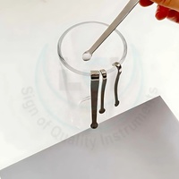 Cuillère à shilajit en acier inoxydable avec crochet, mini cuillère à shilajit, spatules métalliques, cuillère à shilajit avec crochet, cuillère suspendue par Life Care Instruments