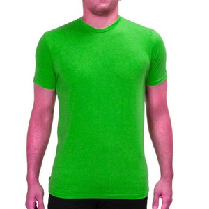 Camisetas de Cuello Redondo para Hombre, Corte Ajustado, 100% Algodón, Poliéster/Algodón, al por Mayor - Product Image 4