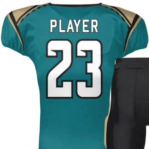 Uniforme de football américain sublimé sur mesure, anti-boulochage, respirant, maillots de football professionnels pour les matchs - Product Image 5