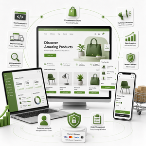 Desarrollo de tiendas Shopify, diseño personalizado de aplicaciones web, precio más bajo, Webroot, infosoft, la mejor empresa, 7+ años de experiencia - Product Image 2