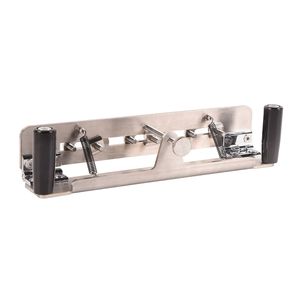 Aiguiseur de couteaux en acier inoxydable - Outil de biseautage à angle réglable pour la fabrication de couteaux - Product Image 1