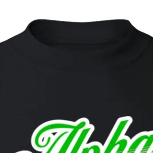 Sudadera Negra con Gráficos AKA, Cuello Redondo, Manga Larga, Puños Acanalados, Informal, para Mujer, Top de Felpa, Moda Urbana, para Uso Diario - Product Image 2