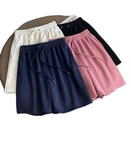 Pantalones Cortos de Moda Urbana para Mujer, Corte Holgado, Cintura Elástica, Pantalones Cortos Casuales de Verano, Fabricante Mayorista - Product Image 6