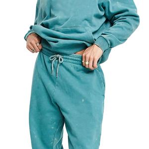 Nuevo Chándal de Alta Calidad con Estampado Lavado Ácido, Cómodo Conjunto Deportivo para Invierno, Grueso, Ecológico, OEM - Product Image 6