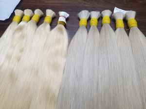 MEILLEUR CHOIX 2025 – Extensions de cheveux naturels Slavic, couleur claire, cheveux vietnamiens en vrac, prix de gros - Product Image 3