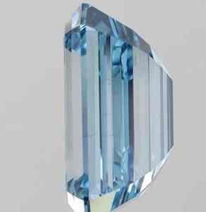 Diamante de Laboratorio Azul Intenso de 1 Quilate, Corte Esmeralda Brillante, Certificado IGI, Suelto, Excelente VS1, Aspecto Natural, Diamante JC - Product Image 2