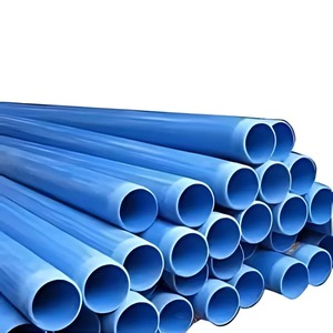 Tuyau de revêtement de puits foré HydroCore en PVC bleu de 160 mm, longueur 3 m, épaisseur 5 mm, extrémité plate, classe CM, pression 10 kg pour utilisation en eau souterraine - Product Image 5