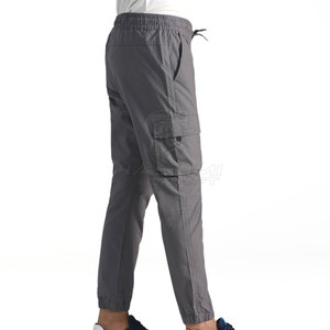 New Arrival Stylish And Durable Fabric Cargo Joggers Men With Multi Pocket Design For Casual Outdoor Wear - Product Image 4