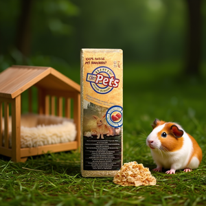 Aserrín para mascotas 1Kg sabor fresa para animales pequeños - Product Image 2