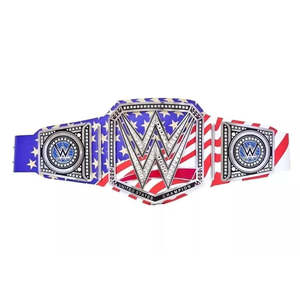 เข็มขัดแชมป์มวยปล้ำรุ่นเฮฟวี่เวทแบบกำหนดเอง เข็มขัดเพาะกายคุณภาพสูง เข็มขัดแชมป์ WW สำหรับมวยปล้ำ - Product Image 2