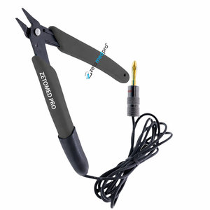 Gran Oferta: Alicates de Punta Corta de 2 mm de Ancho, Acero Inoxidable de Alta Calidad, 5 Pulgadas, Ligeros, con Logotipo Personalizado en Color, para Joyería - Product Image 1