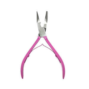 Kit de pinzas para extensiones de cabello de salón profesional, juego de herramientas para aplicación y ajuste de extensiones de cabello con microperlas y anillos nano. - Product Image 3