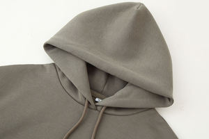 Sudadera con Capucha de Moda Casual de Manga Larga y Hombros Caídos en Color Sólido para Mujer 2026 - Product Image 4