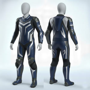 Nouvelle combinaison de course moto personnalisée 2026 en polyester/nylon, grande taille, respirante, imperméable, en cuir véritable, vestes de moto - Product Image 5