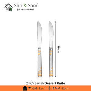 Lujosos cubiertos de acero inoxidable para postres Herramientas Premium para servir y disfrutar dulces - Product Image 2