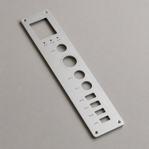 Custom Made to <b>Drawing</b> CNC Aluminum Front Panel Factory for Instrument Faceplate and Electronic Equipment Housing - Product Image 3
