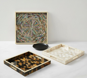 ถาดเสิร์ฟเรซิ่นทรงสี่เหลี่ยม งานแฮนด์เมดจาก CRAFTS HUB ดีไซน์คลาสสิก ลายการ์ตูน เป็นมิตรต่อสิ่งแวดล้อม ปลอดภัยสำหรับเครื่องล้างจาน และได้มาตรฐานสำหรับอาหาร - Product Image 3