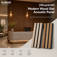 Panneaux acoustiques insonorisants Akupanel, écologiques, épaisseur 21 mm, NRC 0,8, design moderne pour entrepôt, chambre, hôtel