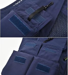 Gilet de chasse pour femme, couleur orange vif, confortable, ajustement sécurisé, multi-poches, pour le tir en plein air - Product Image 3